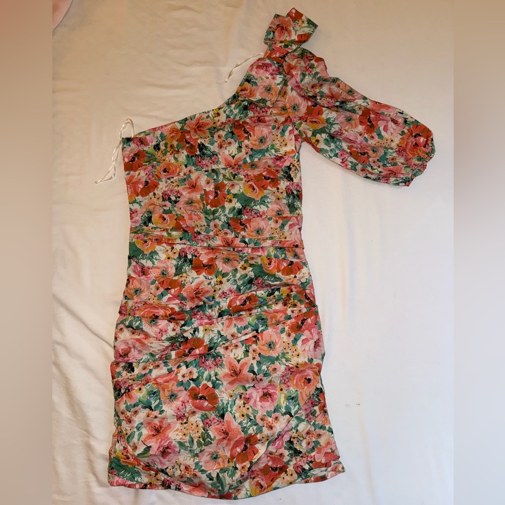 Zara Multicolor Floral Dress